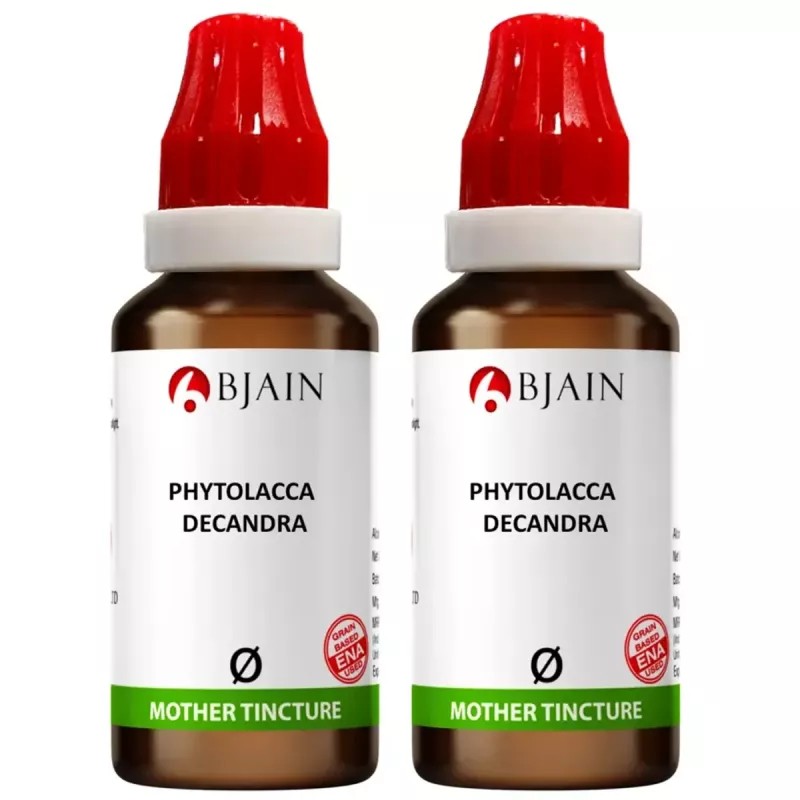 BJain Phytolacca Decandra 1X (Q) (30ml, Pack of 2)