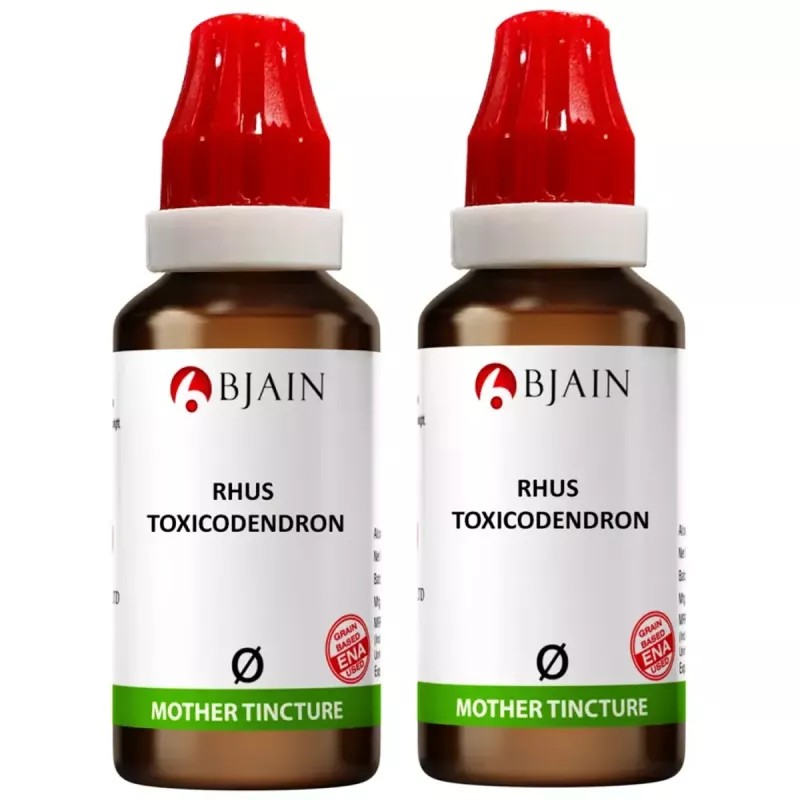 BJain Rhus Toxicodendron 1X (Q) (30ml, Pack of 2)