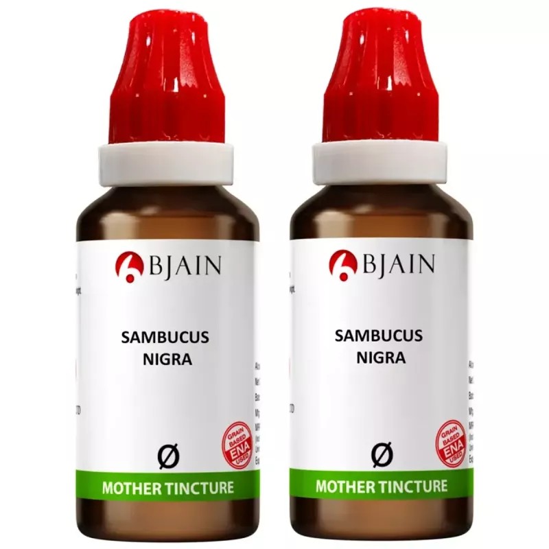 BJain Sambucus Nigra 1X (Q) (30ml, Pack of 2)