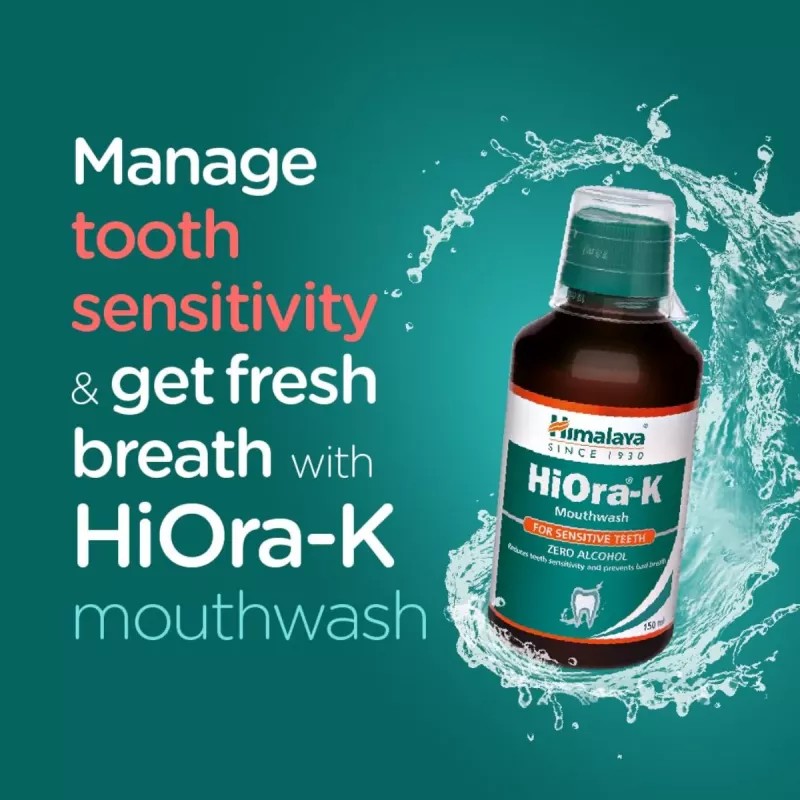 Himalaya Hiora K Mouth Wash (150ml)