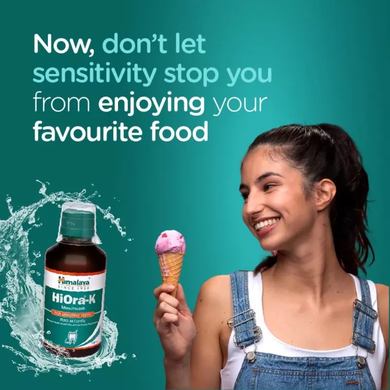 Himalaya Hiora K Mouth Wash (150ml)