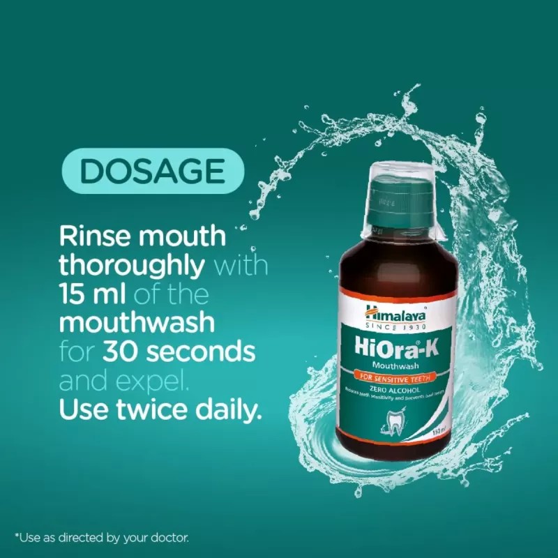 Himalaya Hiora K Mouth Wash (150ml)