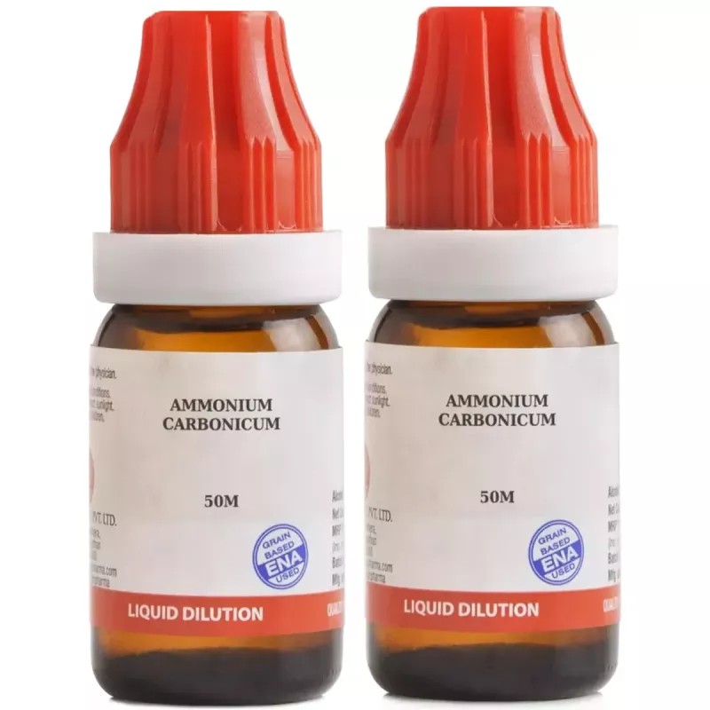 BJain Ammonium Carbonicum 50M CH (10ml, Pack of 2)