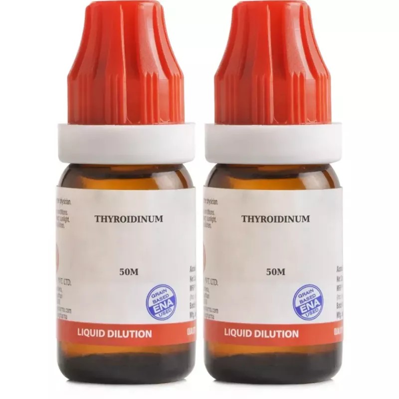 BJain Thyroidinum 50M CH (10ml, Pack of 2)