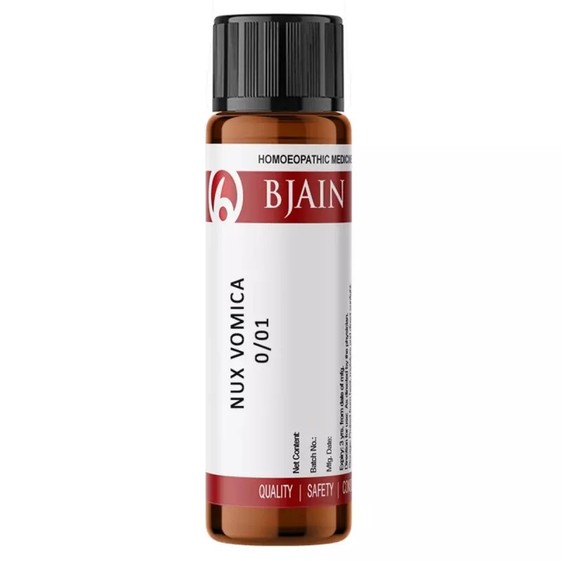 BJain Nux Vomica LM 0/1 (6g)