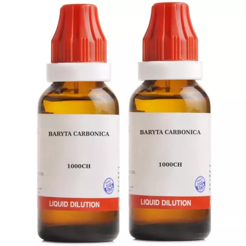 BJain Baryta Carbonica 1M (1000 CH) (30ml, Pack of 2)