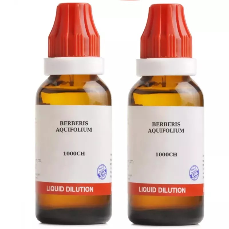 BJain Berberis Aquifolium 1M (1000 CH) (30ml, Pack of 2)