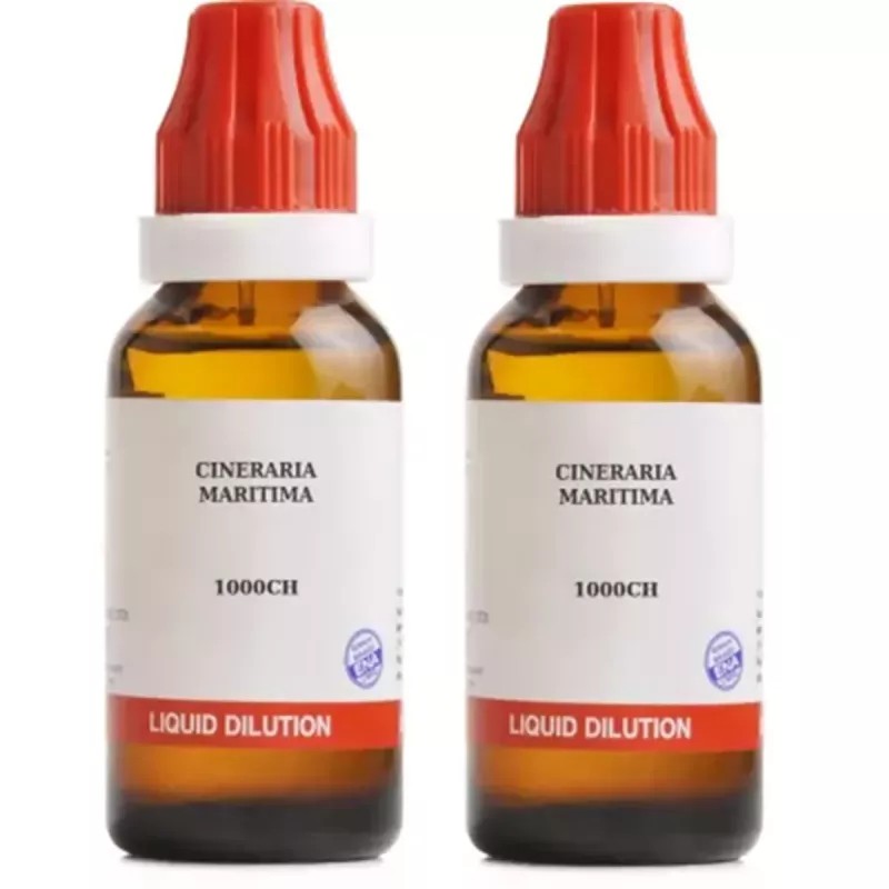 BJain Cineraria Maritima 1M (1000 CH) (30ml, Pack of 2)