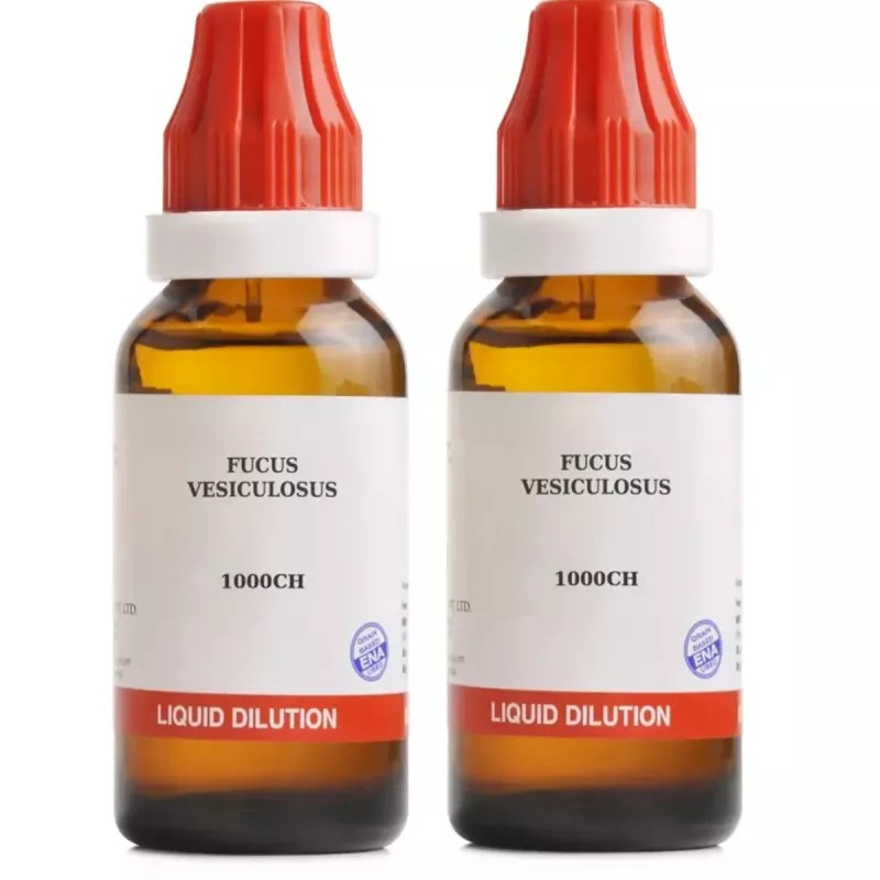 BJain Fucus Vesiculosus 1M (1000 CH) (30ml, Pack of 2)