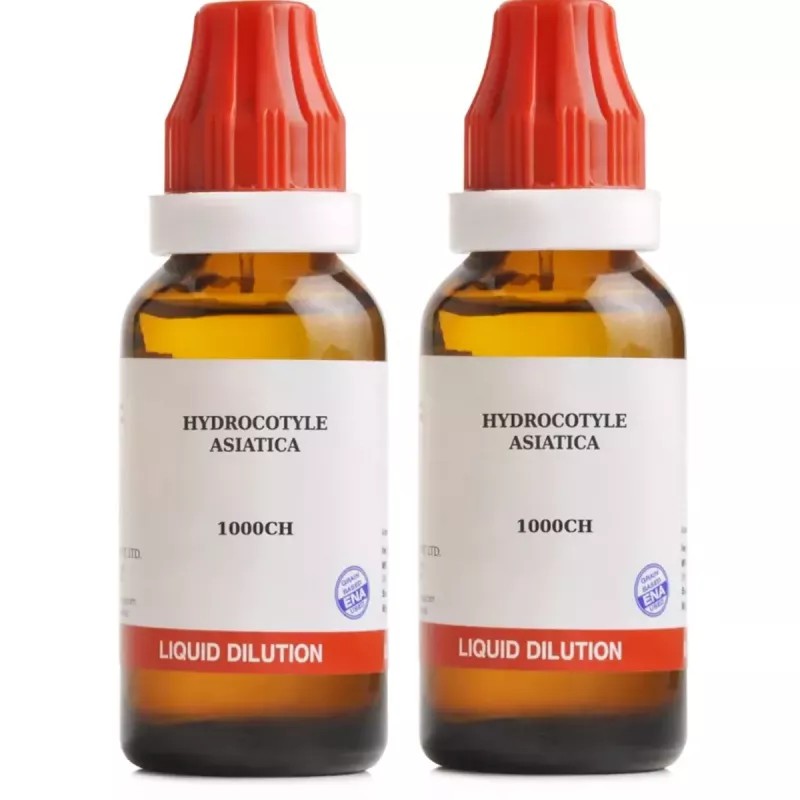 BJain Hydrocotyle Asiatica 1M (1000 CH) (30ml, Pack of 2)