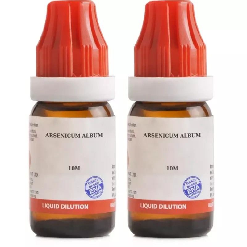 BJain Arsenicum Album 10M CH (10ml, Pack of 2)