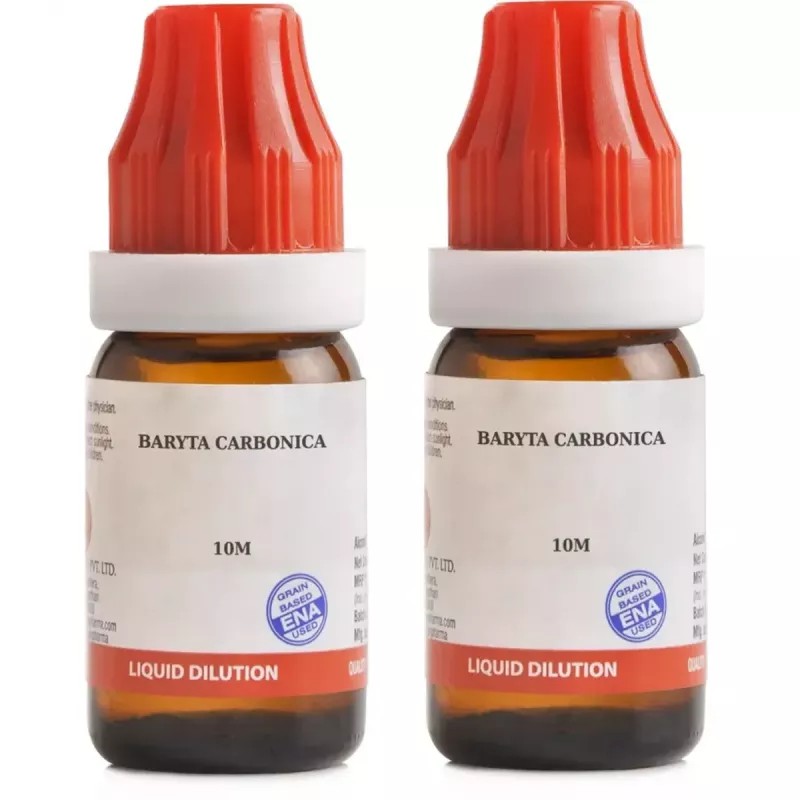 BJain Baryta Carbonica 10M CH (10ml, Pack of 2)
