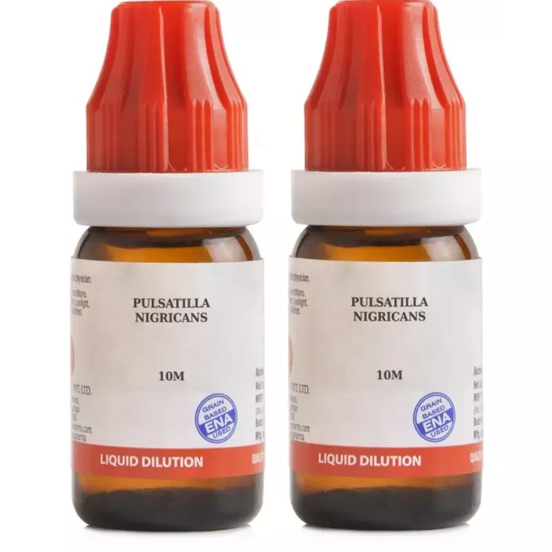 BJain Pulsatilla Nigricans 10M CH (10ml, Pack of 2)