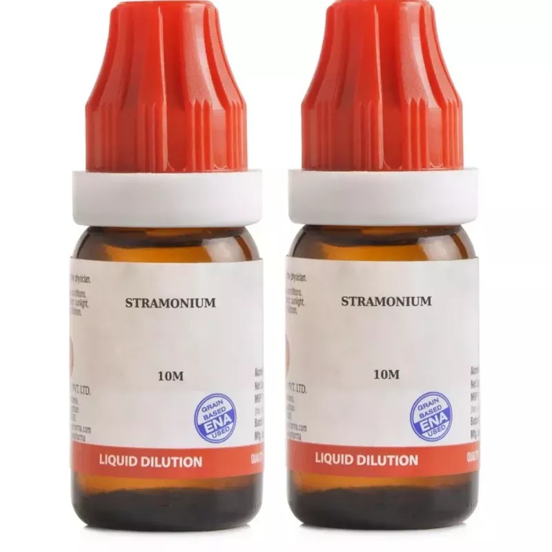 BJain Stramonium 10M CH (10ml, Pack of 2)