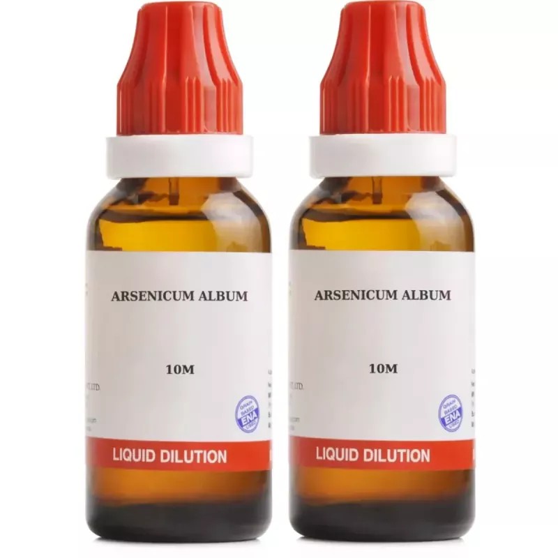 BJain Arsenicum Album 10M CH (30ml, Pack of 2)