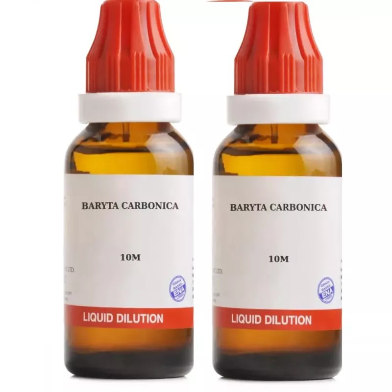 BJain Baryta Carbonica 10M CH (30ml, Pack of 2)