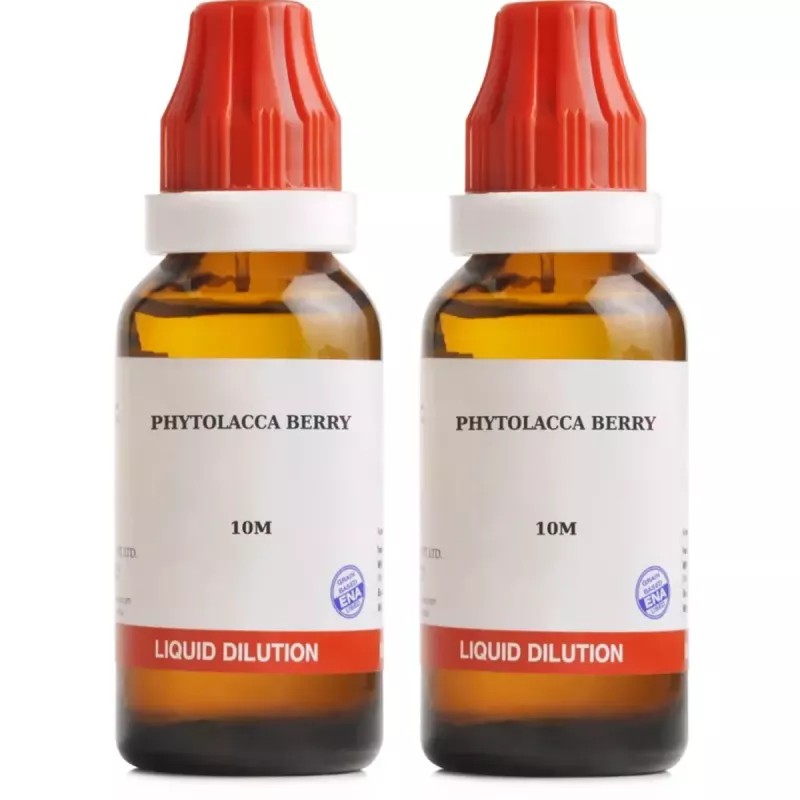 BJain Phytolacca Berry 10M CH (30ml, Pack of 2)