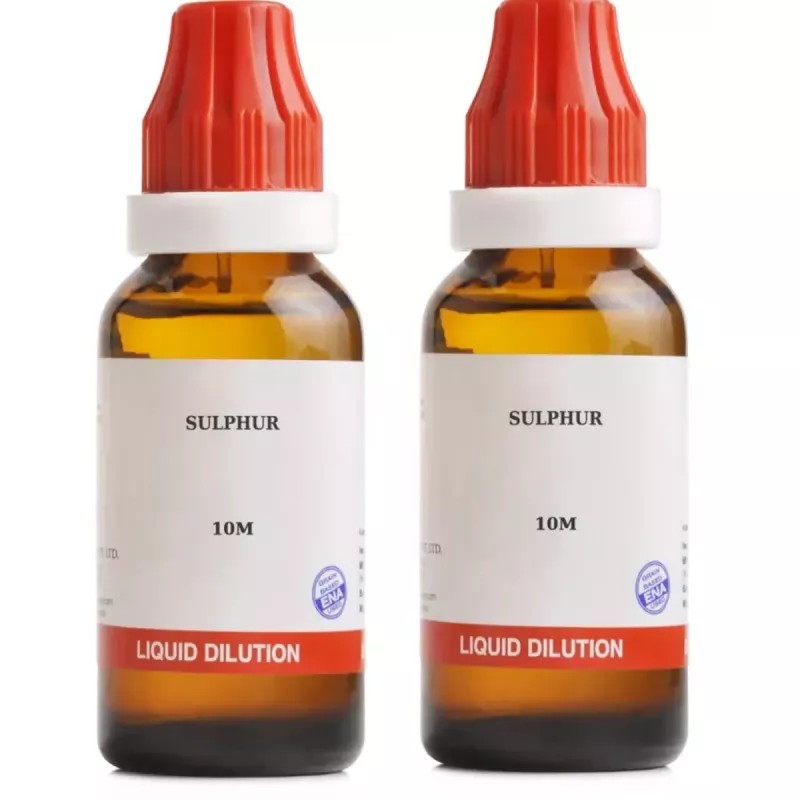 BJain Sulphur 10M CH (30ml, Pack of 2)