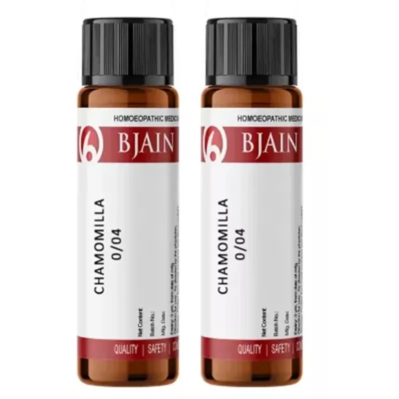 BJain Chamomilla LM 0/4 (6g, Pack of 2)