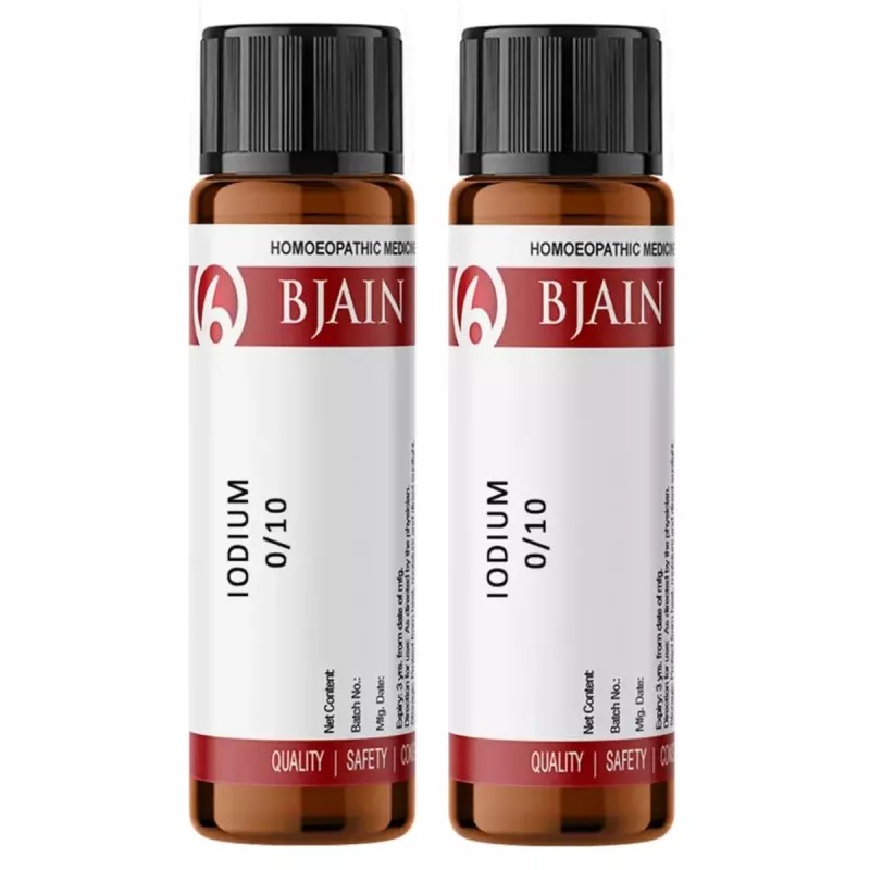 BJain Iodium LM 0/10 (6g, Pack of 2)