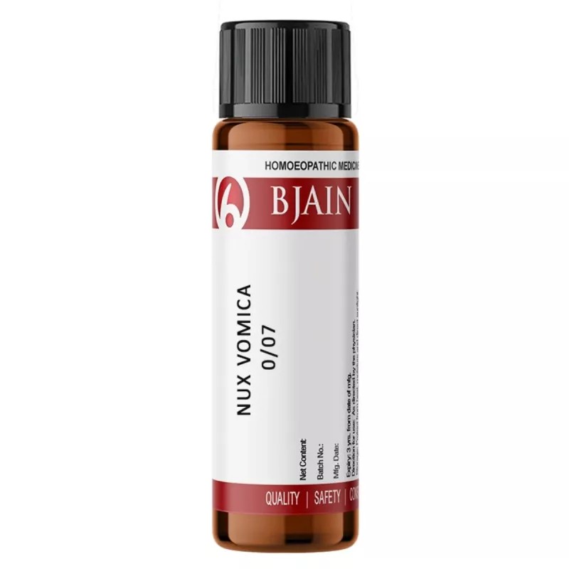 BJain Nux Vomica LM 0/7 (6g)