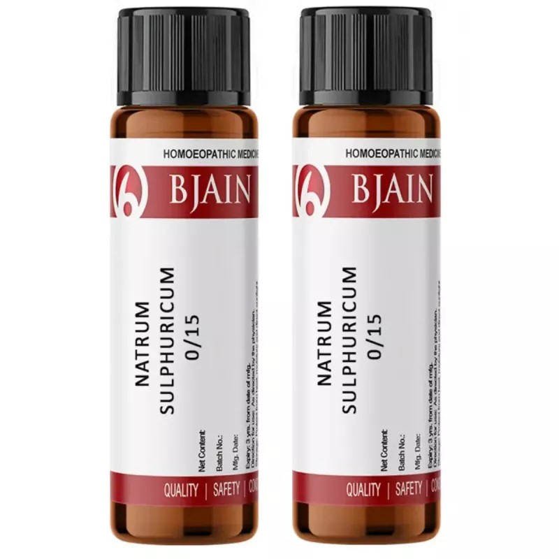 BJain Natrum Sulphuricum LM 0/15 (6g, Pack of 2)