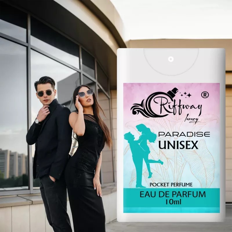 Riffway Paradise Premium Eau De Perfume Pocket Perfume (10ml, Pack of 3)