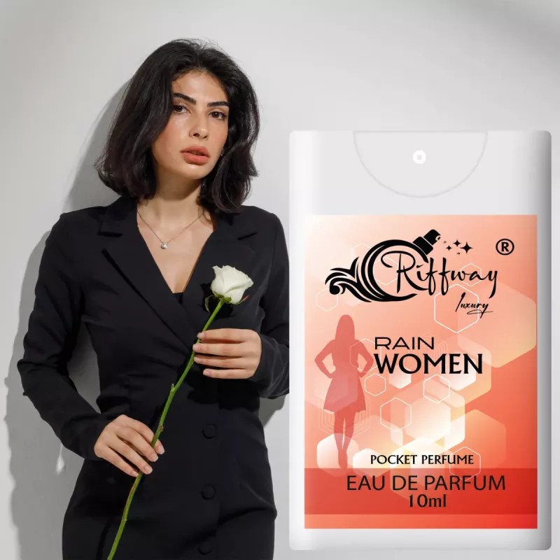 Riffway Rain Luxury Fragrance Perfume Eau De Perfume For Women (10ml, Pack of 2)