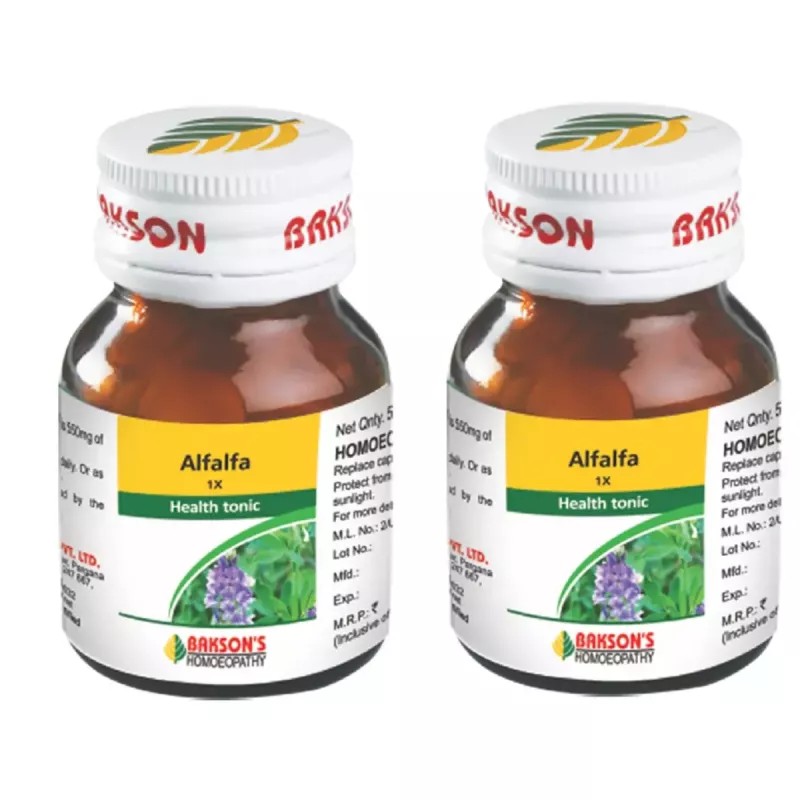 Bakson Alfalfa (1X) (50tab, Pack of 2)