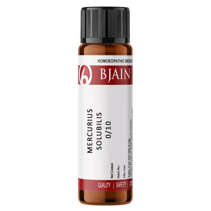 BJain Mercurius Solubilis LM 0/10 (6g)