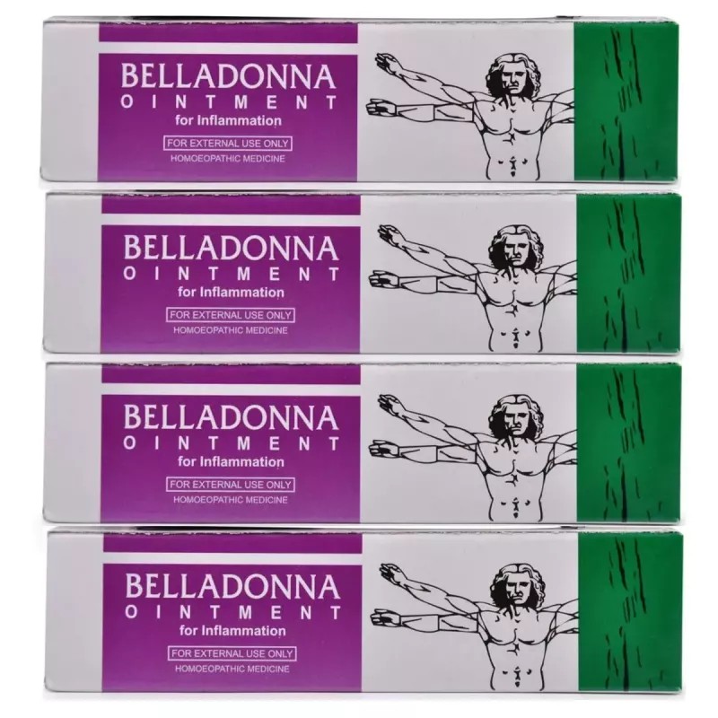 Bakson Belladonna Cream (25g, Pack of 4)