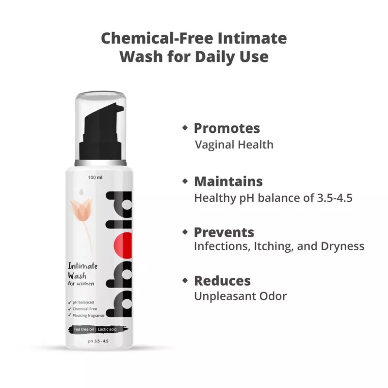 Bbold Intimate Wash For Women (100ml, Pack of 2)