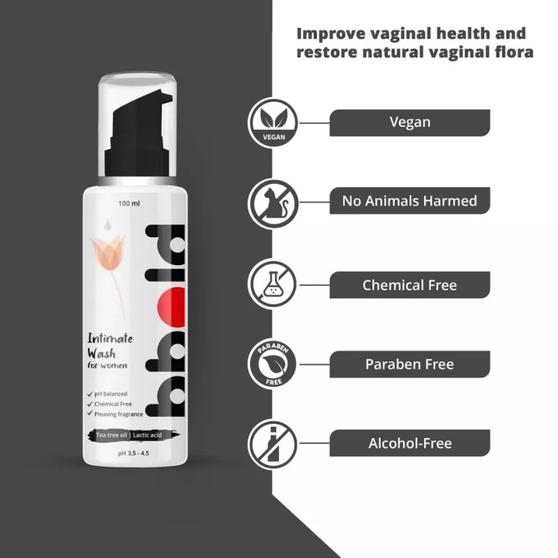 Bbold Intimate Wash For Women (100ml, Pack of 2)