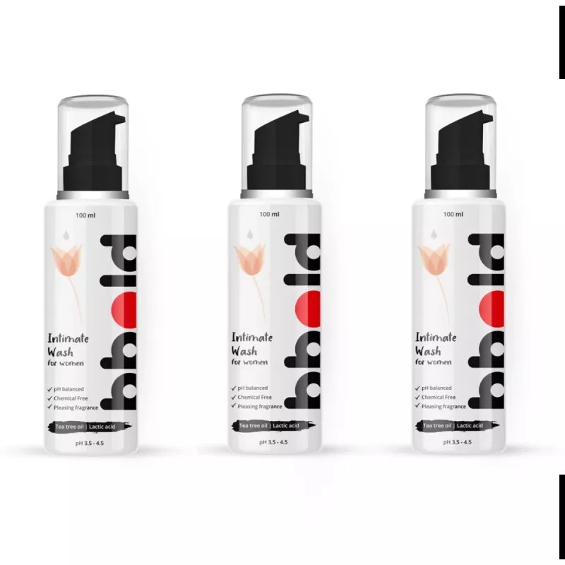 Bbold Intimate Wash For Women (100ml, Pack of 3)