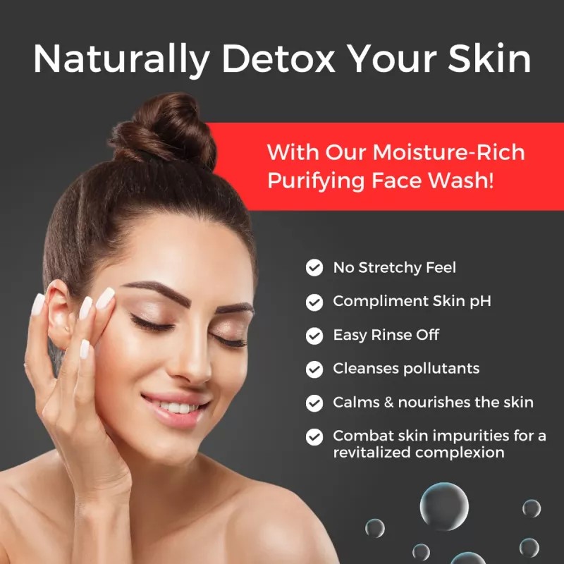 Prisa Organics Activate Charcoal Face Wash (100ml)