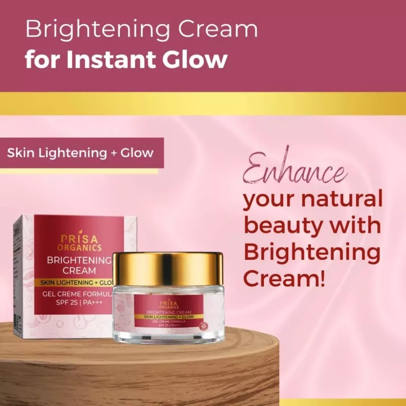 Prisa Organics Brightening Cream (50g)