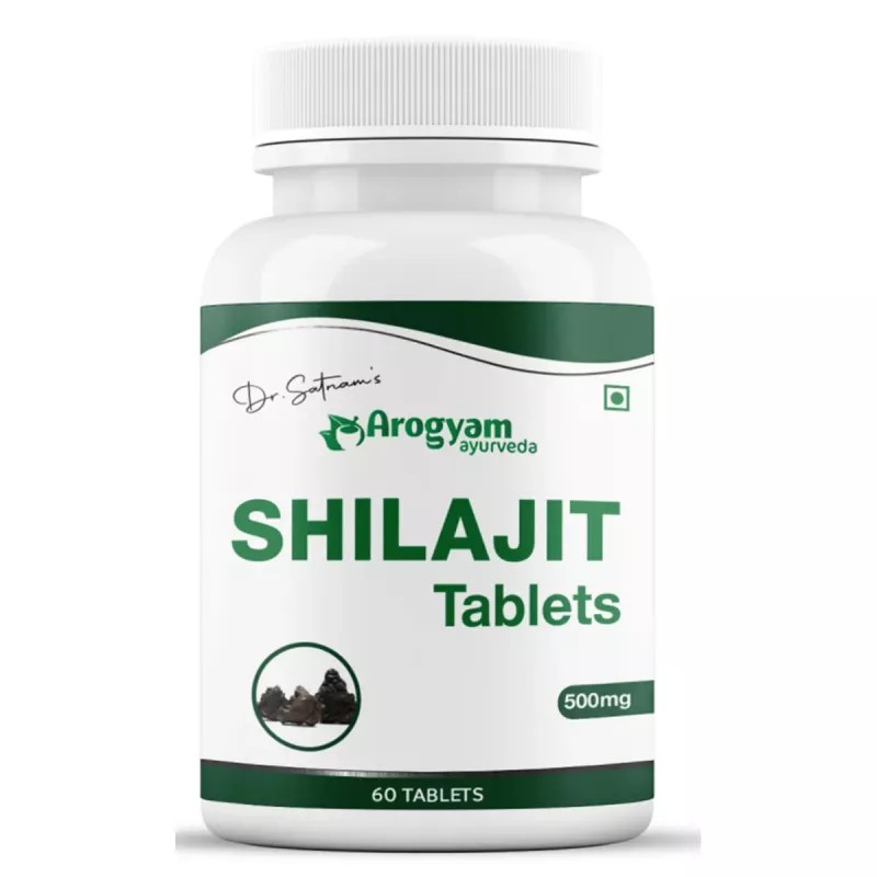 Dr Satnam's Arogyam Ayurveda Shilajit Tablets (60tab)