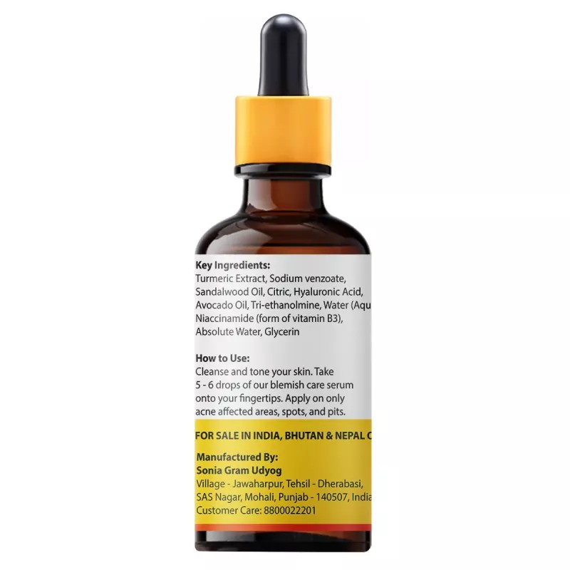 24 Hours Organic Ubtan Face Serum (30ml, Pack of 2)