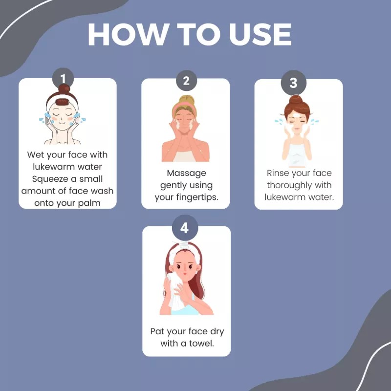 Ngenbliss Detox Am-Pm Charcoal Face Wash (100ml)