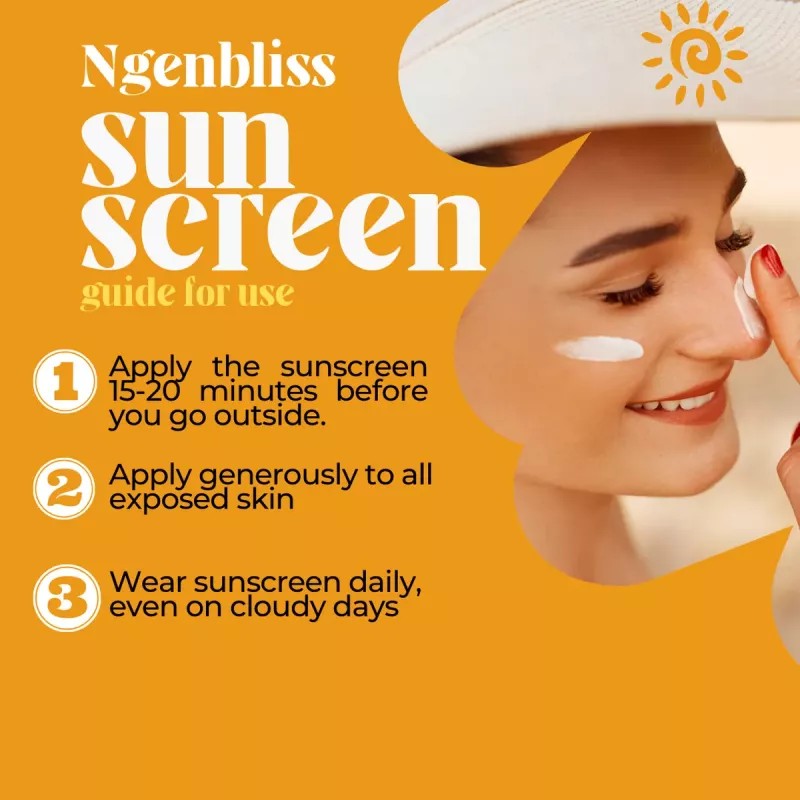 Ngenbliss Body Sunscreen Lotion Spf 30 (100ml)
