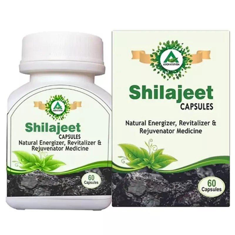 Agron Ayurveda Shilajeet Capsules (60caps)