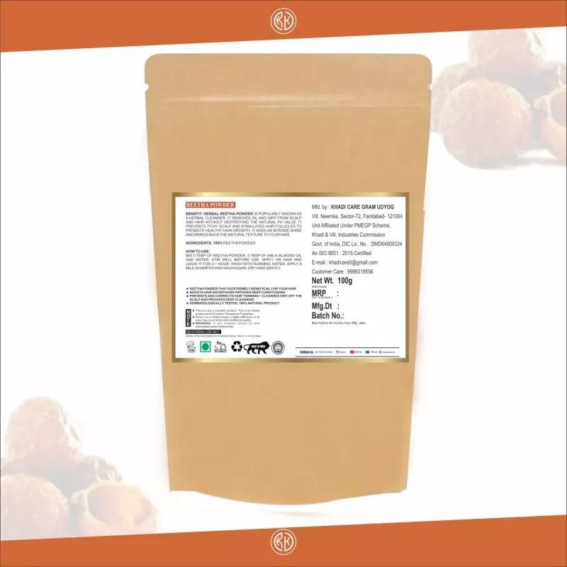 Khadi Care Reetha Powder (100g)