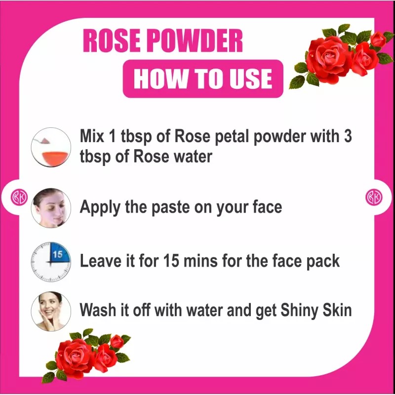 Khadi Care Rose Powder (100g)