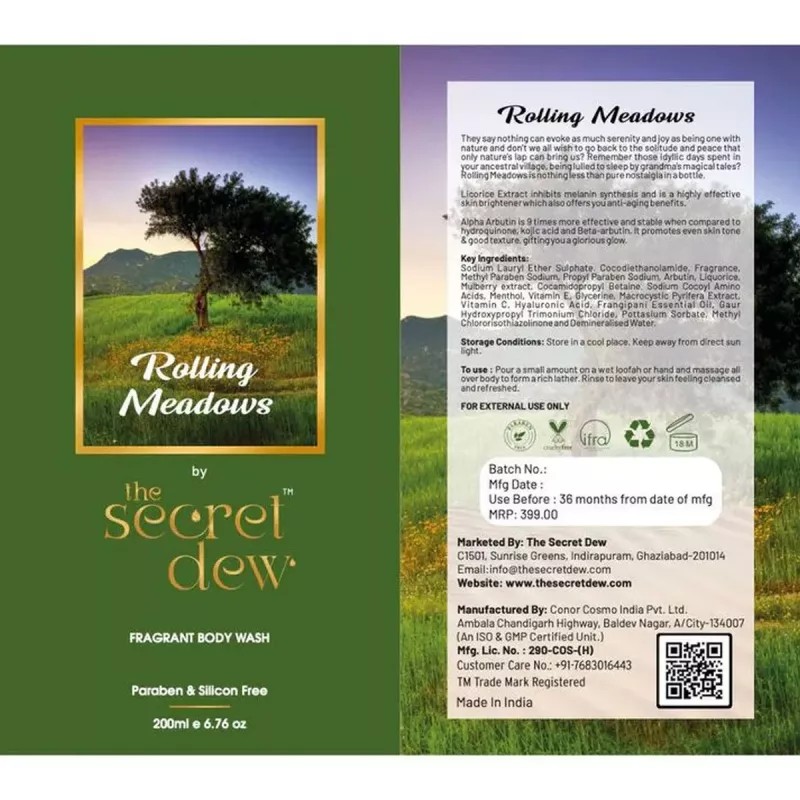 The Secret Dew Mojito Moments Body Wash (200ml)