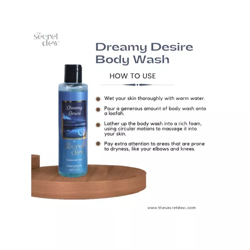 The Secret Dew Dreamy Desire Body Wash (200ml)