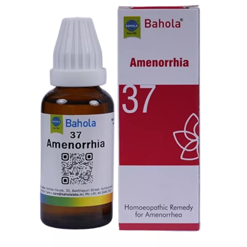 Bahola Amenorrhia 37 Drops (30ml)