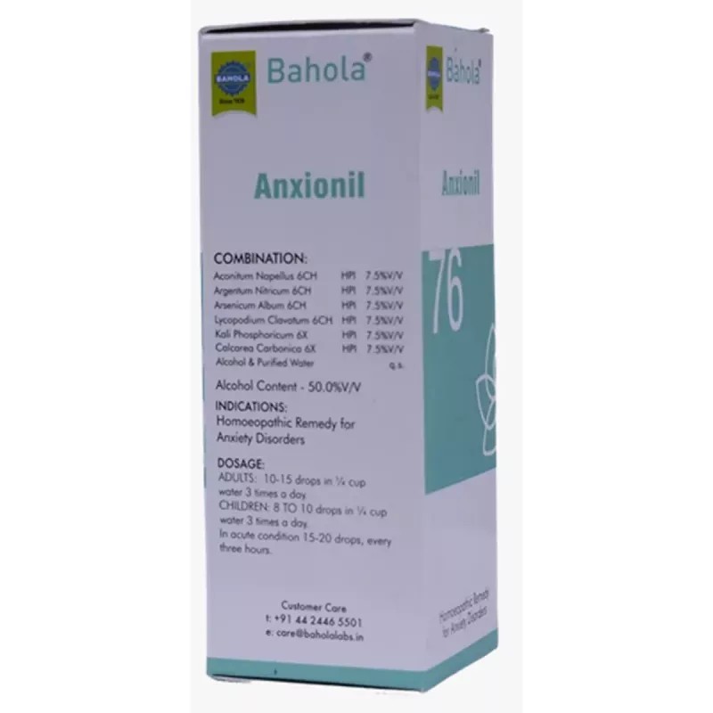 Bahola Anxionil 76 Drops (30ml)