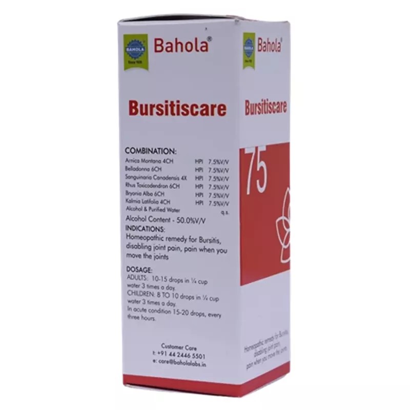 Bahola Bursitiscare 75 Drops (30ml)