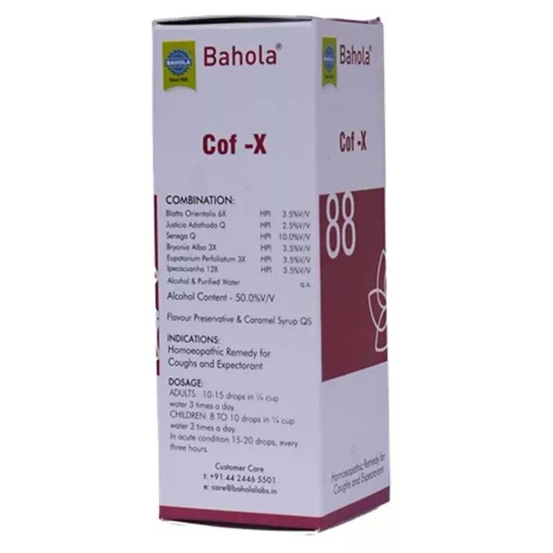 Bahola Cof-X 88 Drops (30ml)