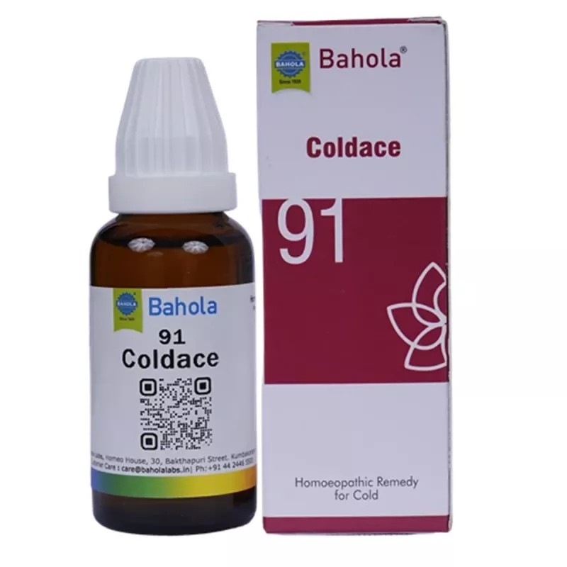 Bahola Coldace 91 Drops (30ml)